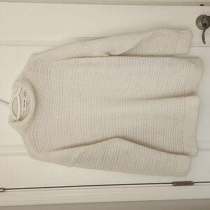 Calvin Klein Cream Crew Neck Sweater